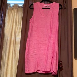 Sigurd Olsen linen pink dress